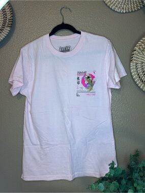 Fresh Laundry Tokyo Graphic Tee - Light Pink